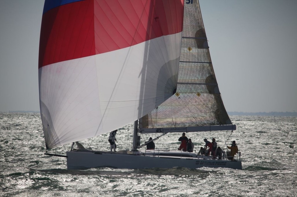 Hobart bound – Optimus Prime is heading East to take on the best in this year’s Rolex Sydney-Hobart race. © Bernie Kaaks